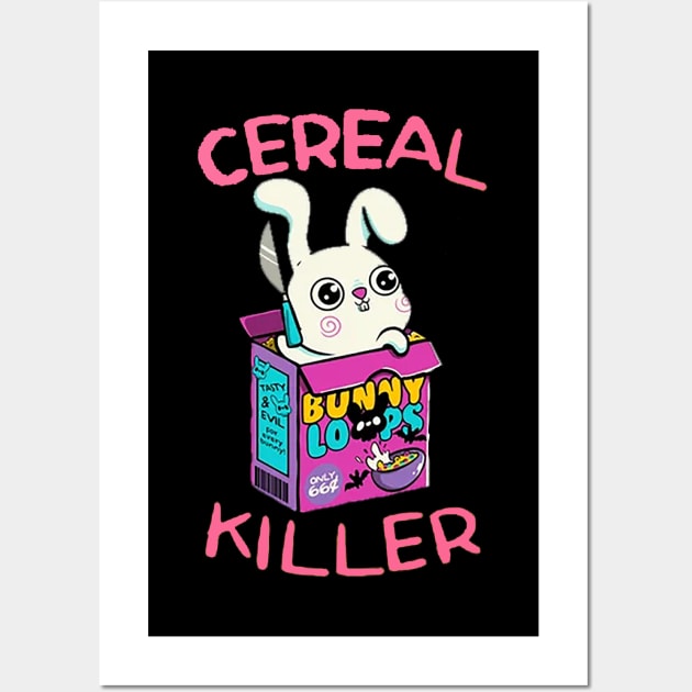 killer cereal Wall Art by starnono